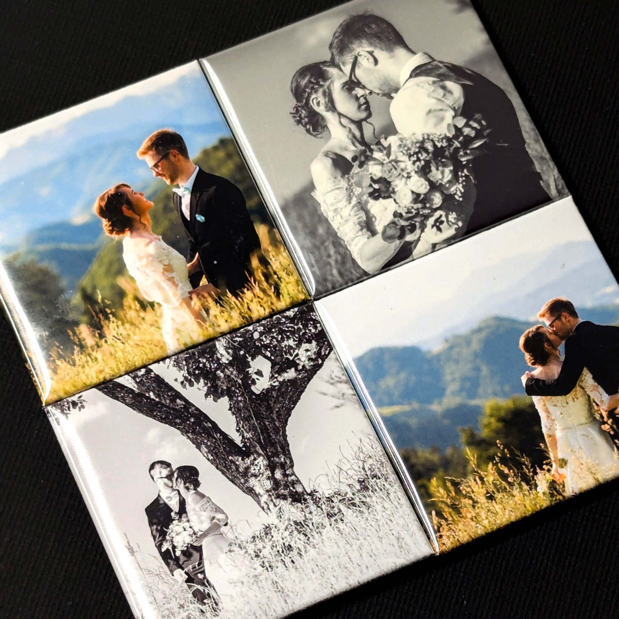 Foto magnetki v realnem okolju